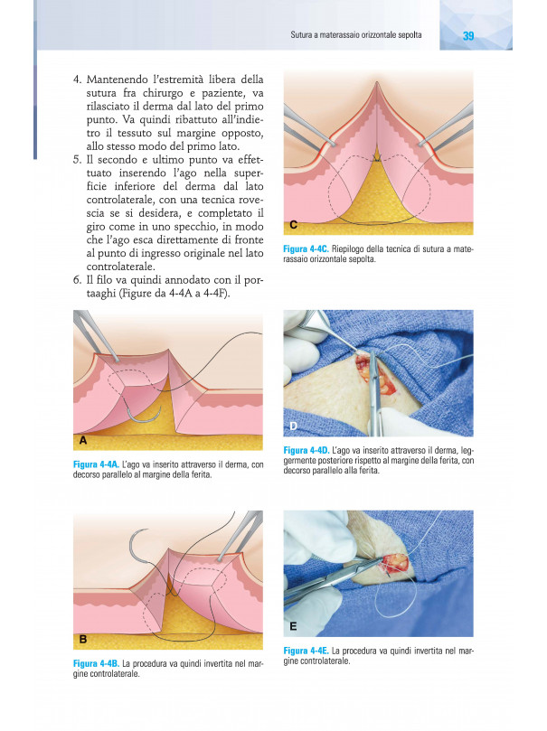 Atlante di tecniche di sutura - Approcci alle ferite chirurgiche e traumatiche e riparazioni estetiche