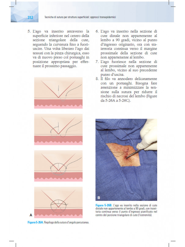 Atlante di tecniche di sutura - Approcci alle ferite chirurgiche e traumatiche e riparazioni estetiche